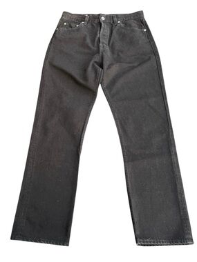 Vintage Pepe Jeans Black Original F2 High-Rise Straight Leg Jeans (32x31)